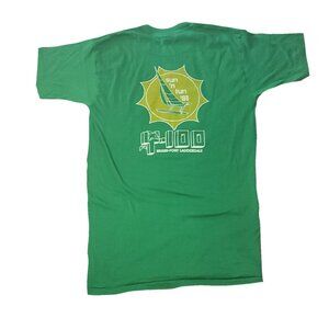 Vintage Mountain Dew Crew Sun N Fun 81 Y-100 Miami Fort Lauderdale 1981 T-Shirt